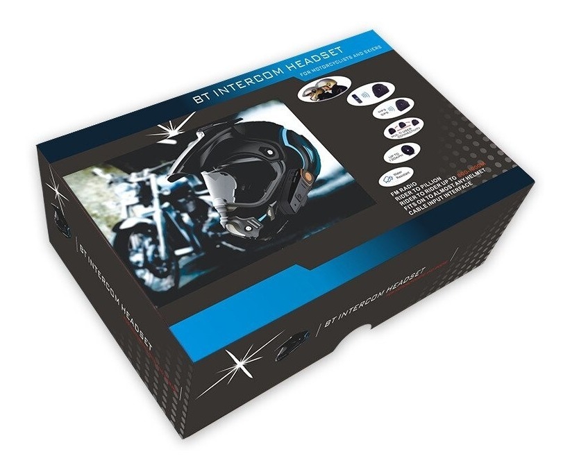 Foto 5 pulgar | Casco De Moto Manos Libres Bluetooth Intercom Bt-s2 - Venta Internacional