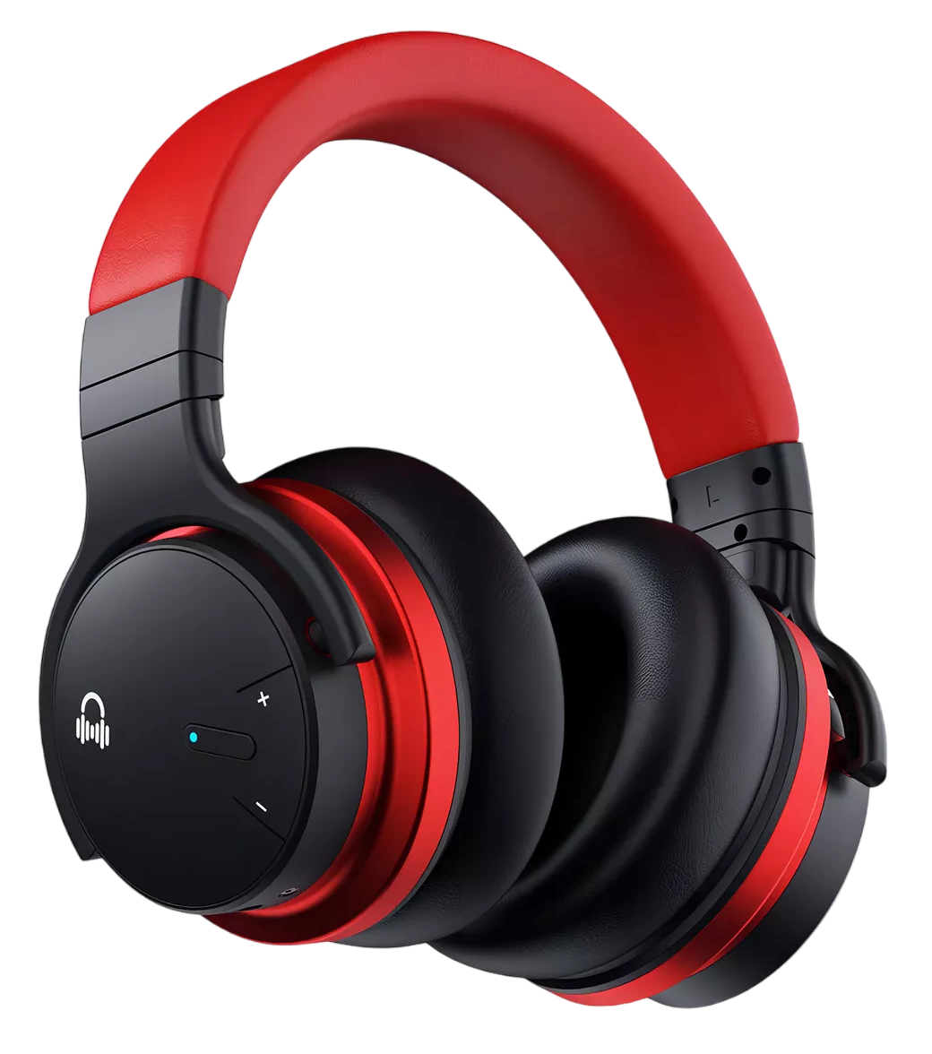 Auriculares Inalámbricos Cowin E7c Bluetooth 5.0 Rojo