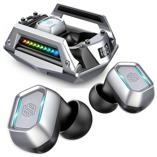 Foto 1 | Audífonos Gamer Binden Dark Tanker Indicador Led Batería Gris