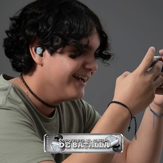 Foto 5 | Audífonos Gamer Binden Dark Tanker Indicador Led Batería Gris