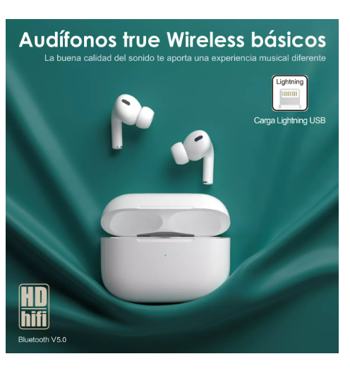 Foto 4 pulgar | Auriculares Gamer Inalámbricos R30 Blanco con Luz LED