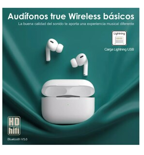 Foto 3 | Auriculares Gamer Inalámbricos R30 Blanco con Luz LED