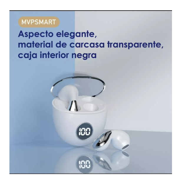 Foto 4 pulgar | Audífonos In-ear Inalambricos Wünd Blancos R85 con Bluetooth 5.3