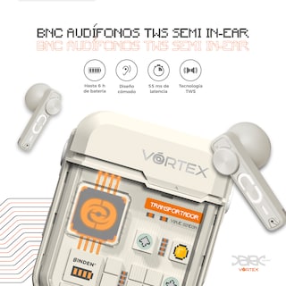 Foto 2 | Audífonos Gamer Binden Dark Vórtex Semi In Ear Con Cancelación De Ruido