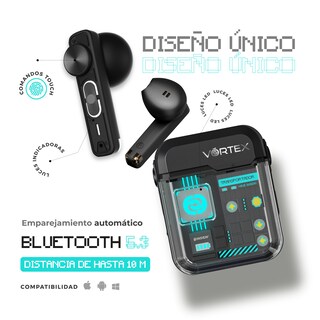 Foto 3 | Audífonos Gamer Binden Dark Vórtex Semi In Ear Con Cancelación De Ruido
