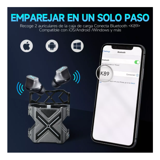 Foto 4 pulgar | Audífonos Bluetooth Wünd con Reducción de Ruido