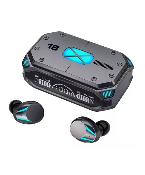 Audífonos Bluetooth Skululu M41 Tws Hd Reducción Ruido Audicularer Color Gris Wünd