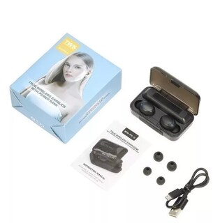 Foto 2 | Auriculares Wünd Gamer Inalámbricos Tws F9-5 Bth-f9-5 Negro Con Luz Led