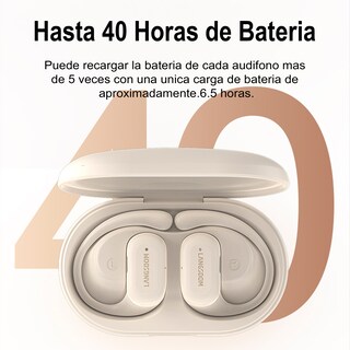 Foto 3 | Audífonos Langsdom Impermeables TS19 Verdes para Deporte
