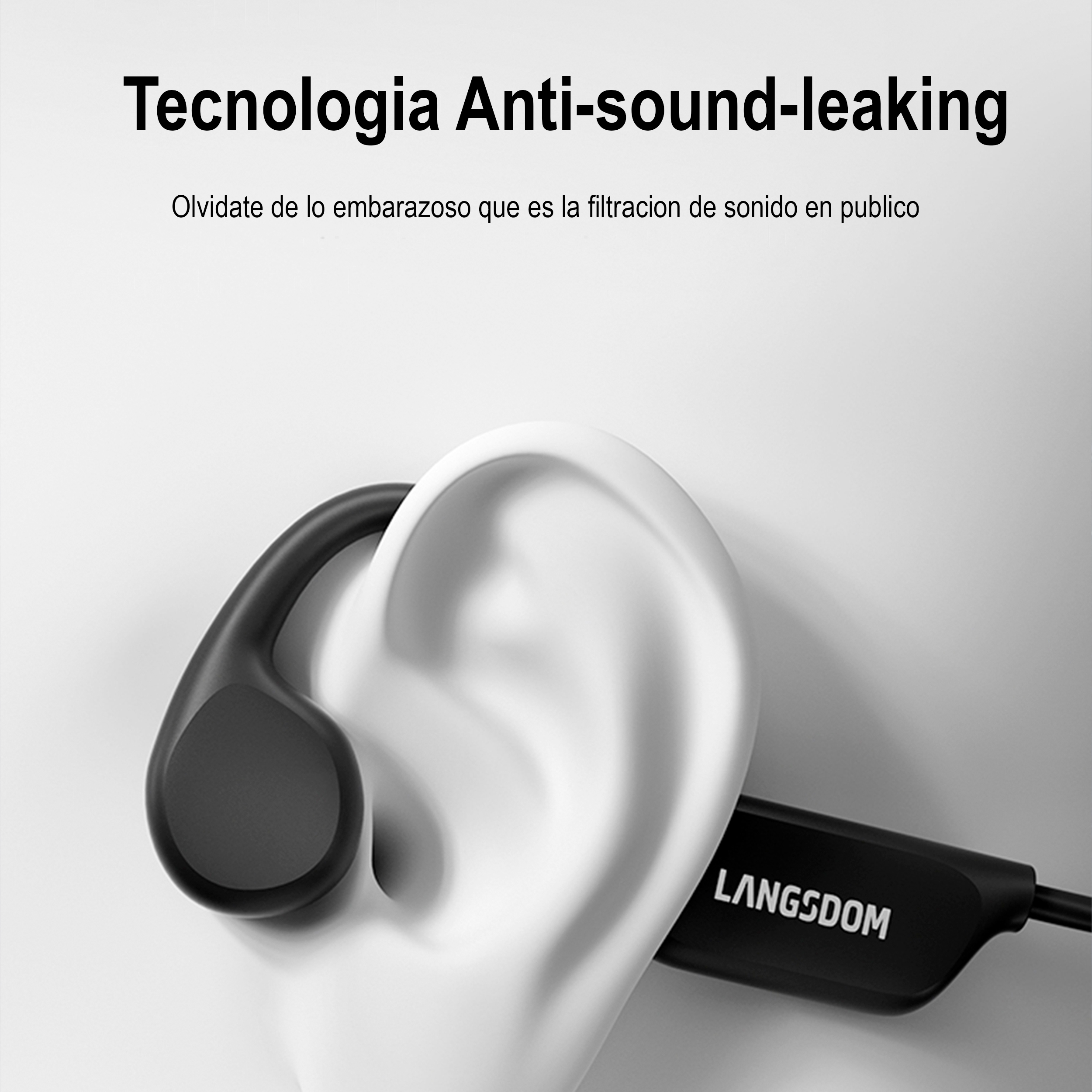 Foto 5 pulgar | Audífonos Langsdom para Deportes Acuáticos BE17