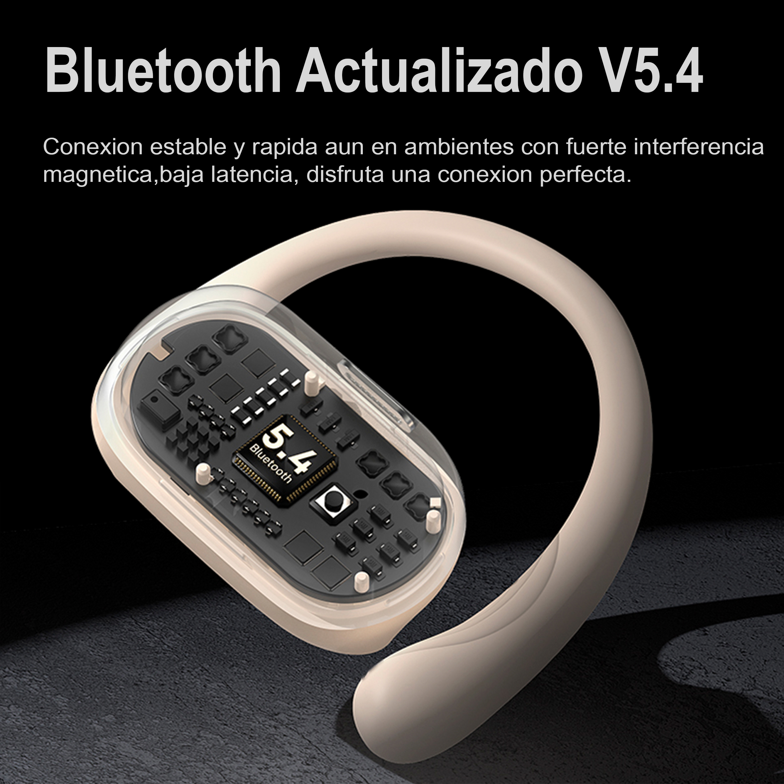 Foto 5 pulgar | Audífonos Langsdom Impermeables TS19 para Deporte Negros