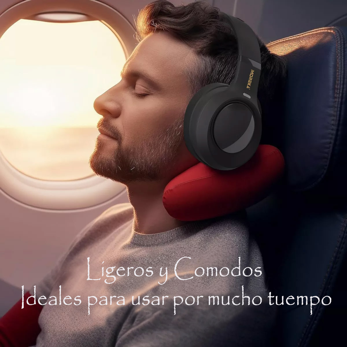Foto 6 pulgar | Audífonos Inalámbricos Over Ear Bluetooth 5.4 Gamer Beige