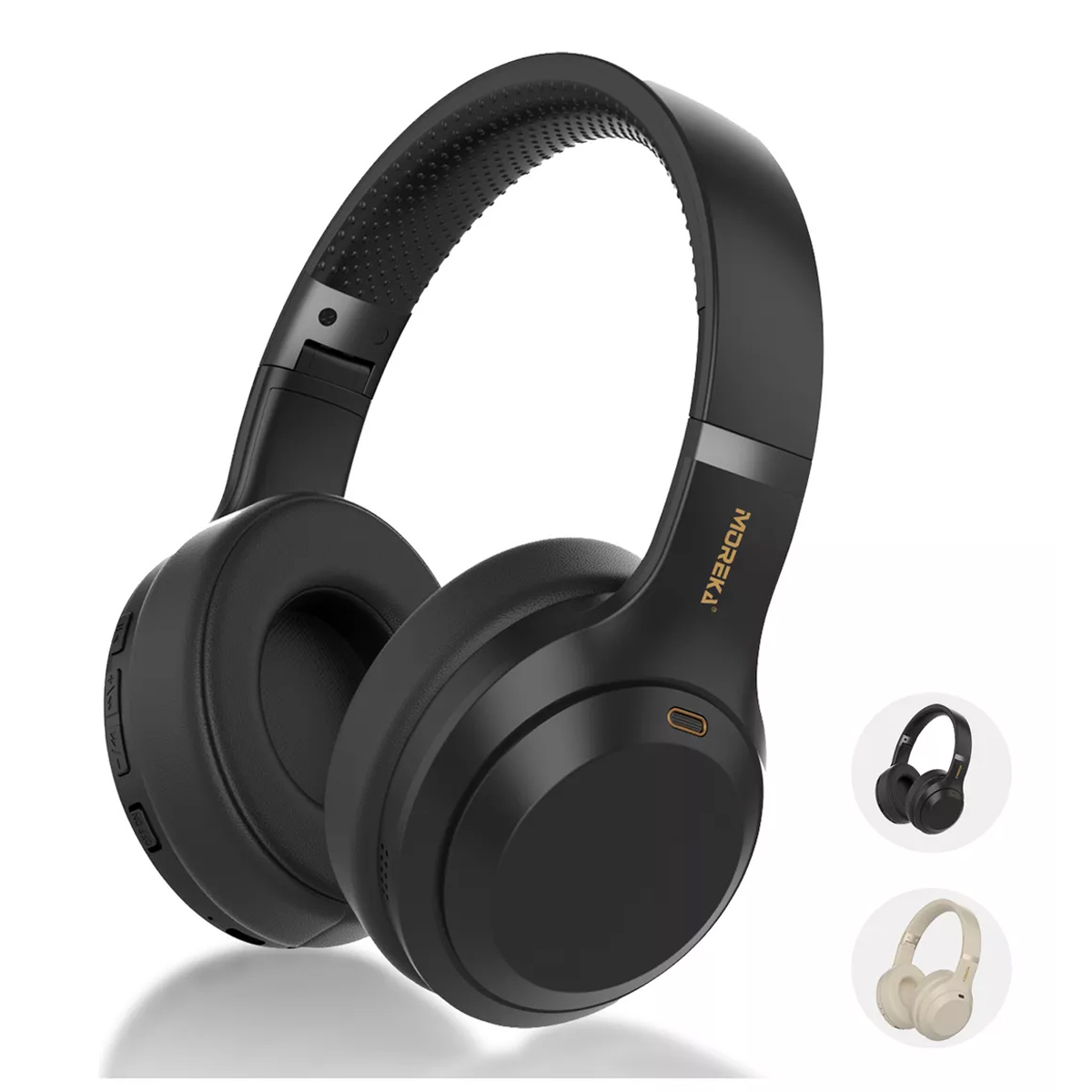 Foto 2 pulgar | Audífonos Inalámbricos Over Ear Bluetooth 5.4 Gamer Negro