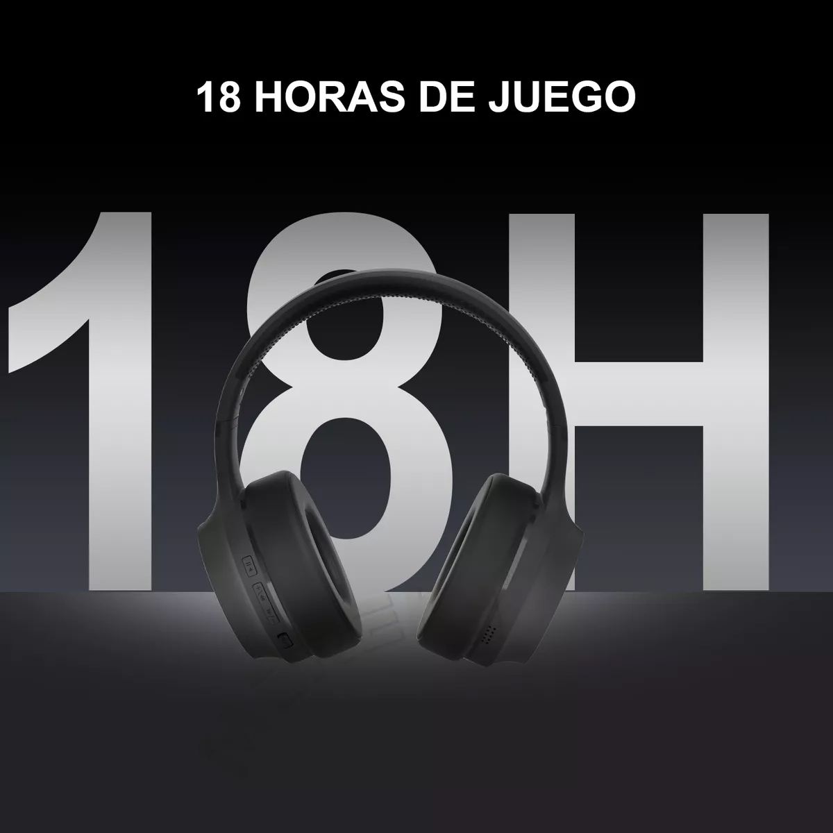 Foto 3 | Audífonos Inalámbricos Over Ear Bluetooth 5.4 Gamer Beige