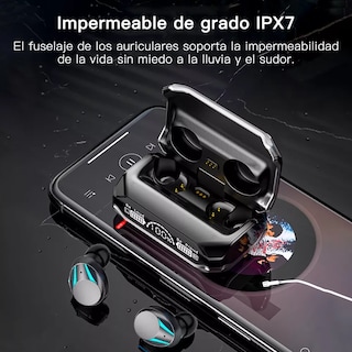 Foto 5 | Audífonos Inalámbricos M28 Tws Bluetooth 5.1 Reducción Ruido Negros