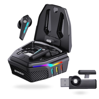 Foto 1 | Audífonos Gamer Biden Dark Dominator Tws Anc Bluetooth Usb 2.4ghz