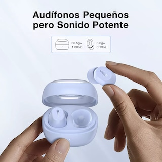 Foto 3 | Audífonos True Wireless 1Hora con Bluetooth