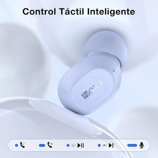Foto 4 | Audífonos True Wireless 1Hora con Bluetooth