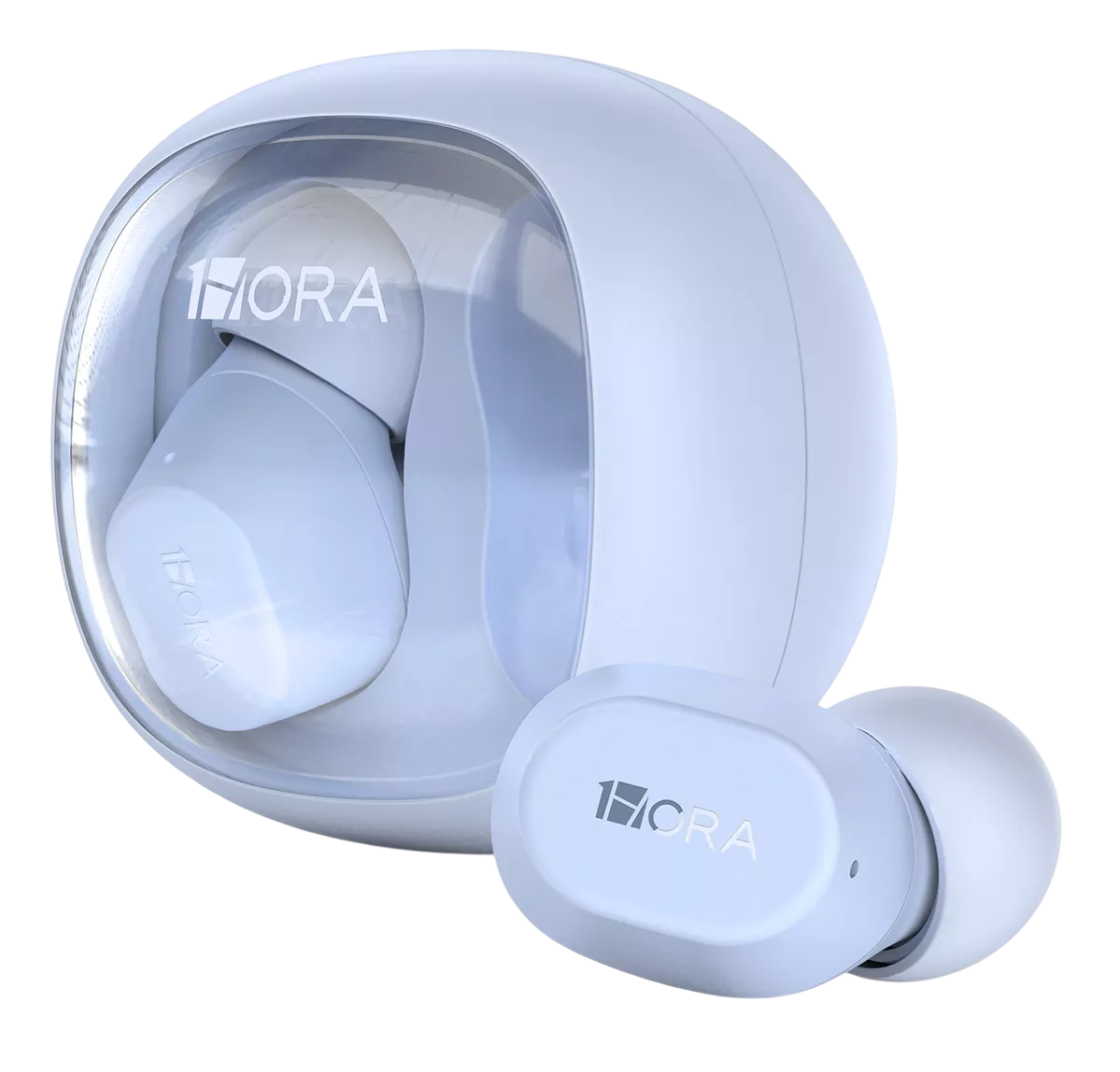 Audífonos Inalámbricos In Ear 1 Hora Bluetooth 5.3 Azul Claro