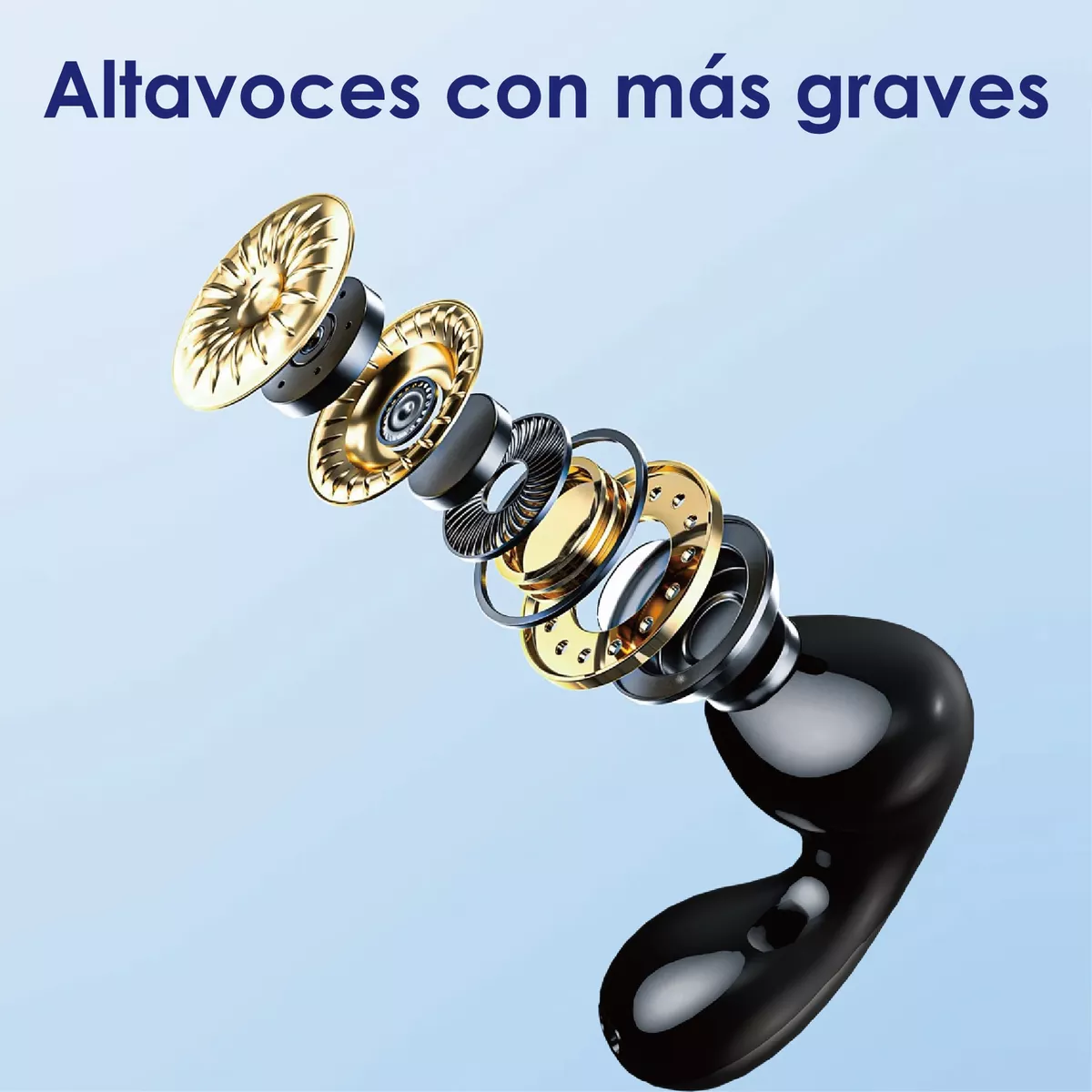 Foto 6 pulgar | Audífonos In-ear Inalámbricos Lab.G R85 Bluetooth 5.3 Negros