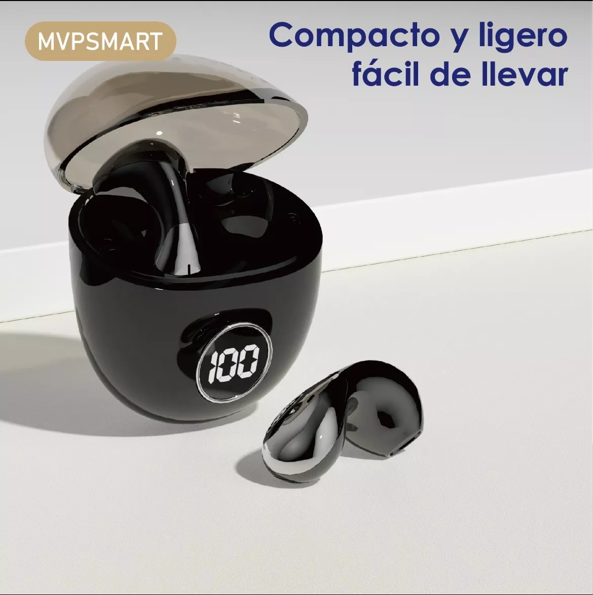 Foto 4 pulgar | Audífonos In-ear Inalámbricos Belug R85 Bluetooth 5.3 Negros