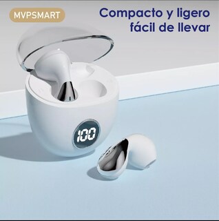 Foto 2 | Audífonos In-ear Inalámbricos Belug R85 Bluetooth 5.3 Blancos