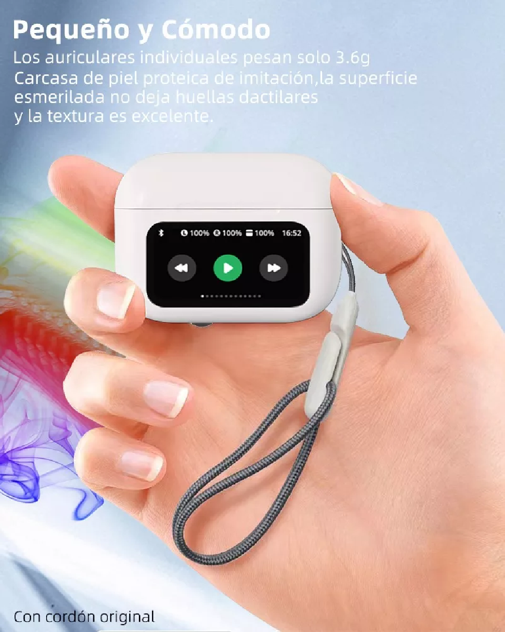 Foto 4 pulgar | Audífonos True Wireless Belug con Estuche de Pantalla