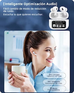 Foto 4 | Audífonos True Wireless Belug con Estuche de Pantalla