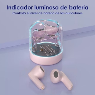 Foto 5 | Audífonos Inalámbricos Lab.G A13 Bluetooth 5.3 Rgb Rosas