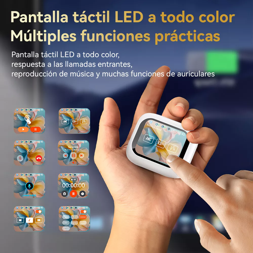 Foto 5 | Audífonos True Wireless Lab.G con Pantalla