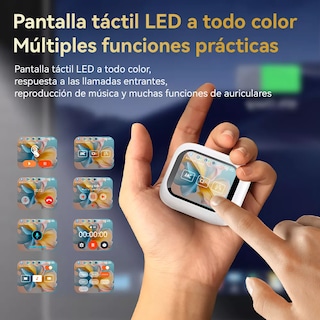 Foto 5 | Audífonos True Wireless Lab.G con Pantalla
