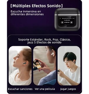 Foto 5 | Audífonos True Wireless Lab.G con Pantalla