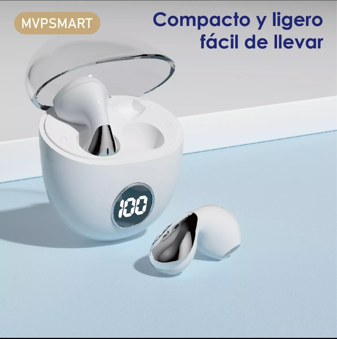 Foto 2 | Audífonos In-ear Inalámbricos Lab.G R85 Bluetooth 5.3 Blancos