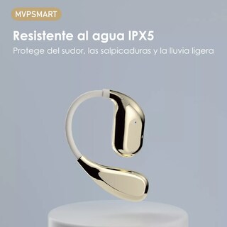 Foto 4 | Audífonos Manos Libres Open-ear Bluetooth Moda Dorado