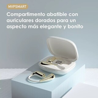Foto 5 | Audífonos Manos Libres Open-ear Bluetooth Moda Dorado