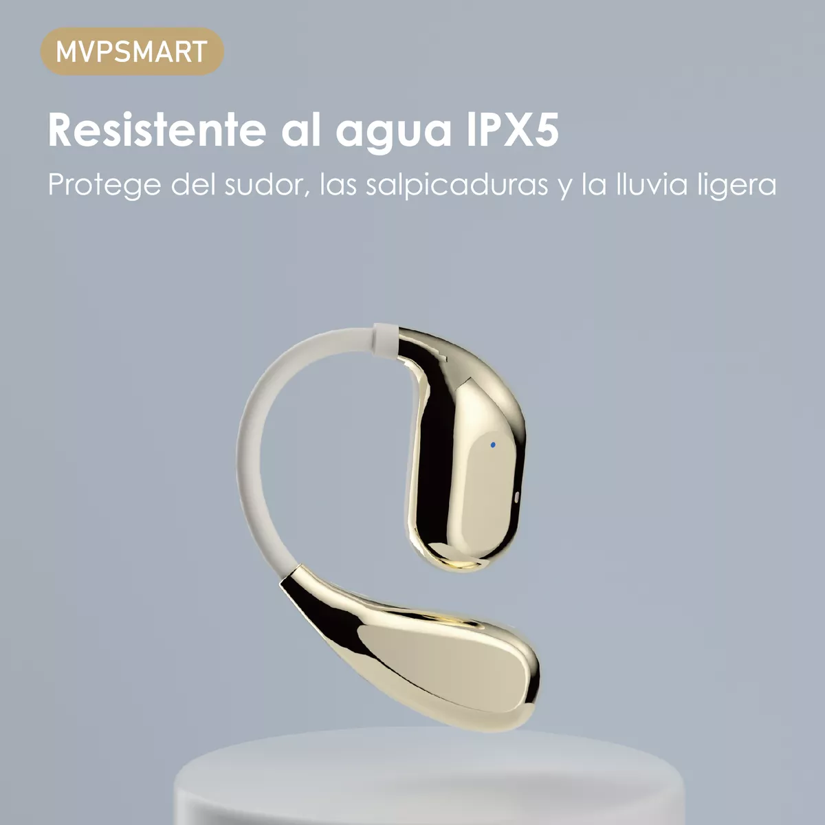 Foto 5 pulgar | Audífonos Manos Libres Open-ear Bluetooth Moda Dorado