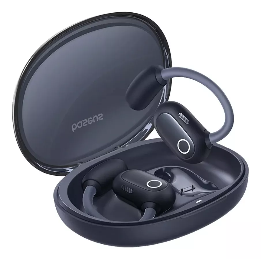 Auriculares Baseus Eli Sport 1 Tws De Oído Abierto Cosmic Black, Color Negro Claro