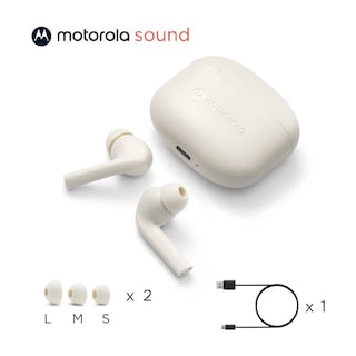 Foto 4 | Audífonos Inalámbricos Motorola Buds 065 Bluetooth 17h Blanco