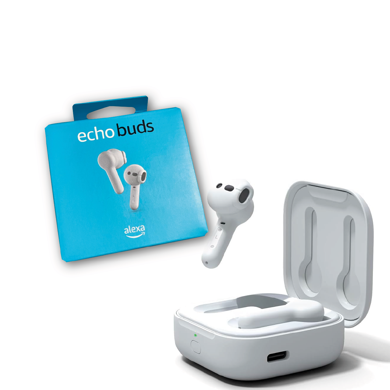 Foto 4 pulgar | Audífonos Inalámbricos Echo Buds Bluetooth 5.2