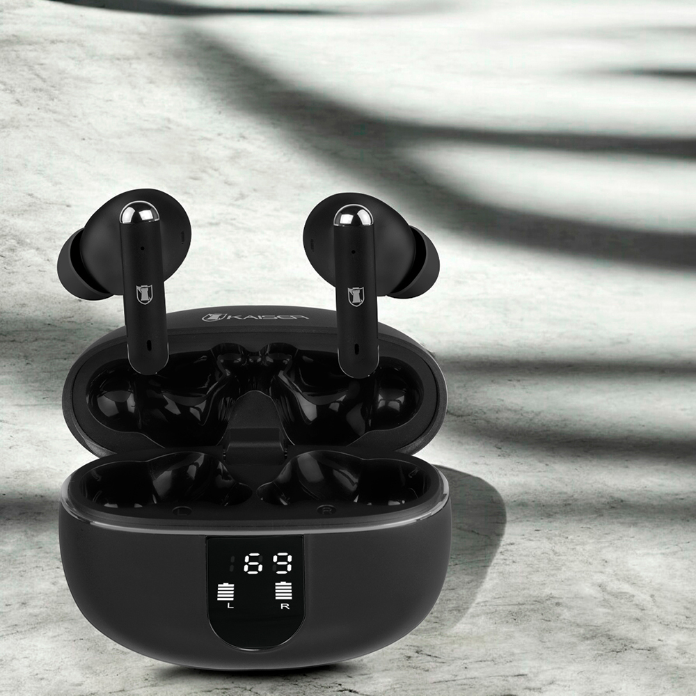 Foto 7 | Audífonos In-ear Bluetooth Kaiser Kh-9130bk Led