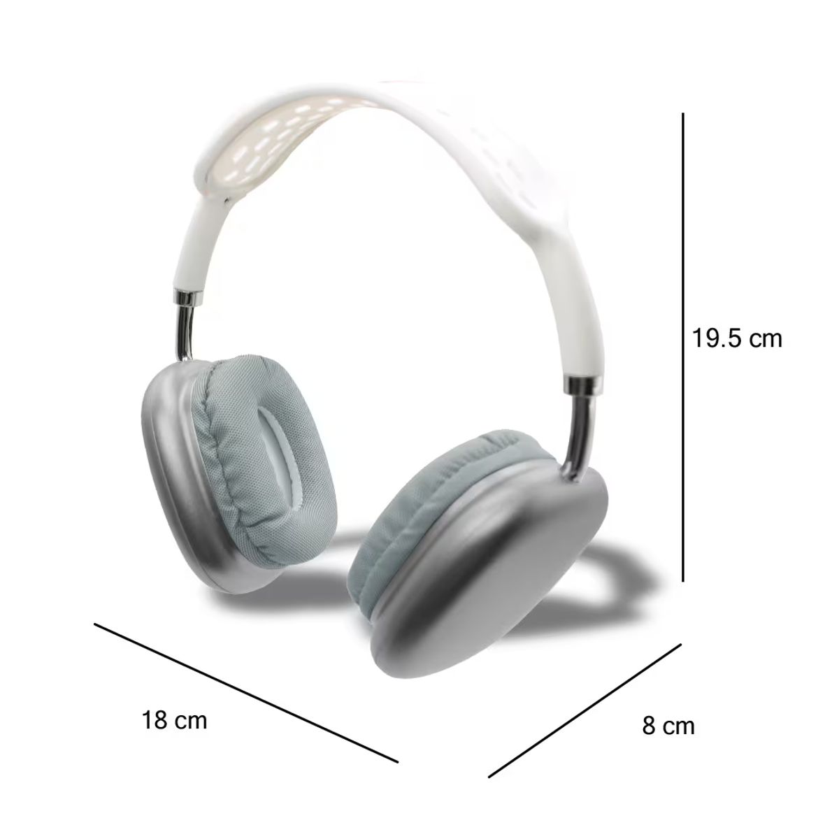 Foto 6 pulgar | Audifonos Manos Libres Recargables Bluetooth Aux Fm Microsd