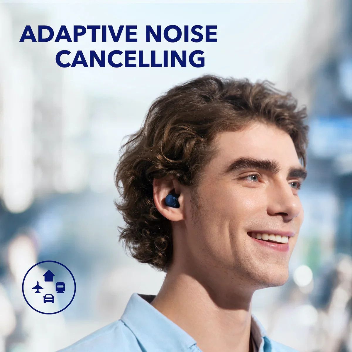 Foto 8 pulgar | Audífonos Inalámbricos Soundcore A40 50hr Cancelación Ruido Azul