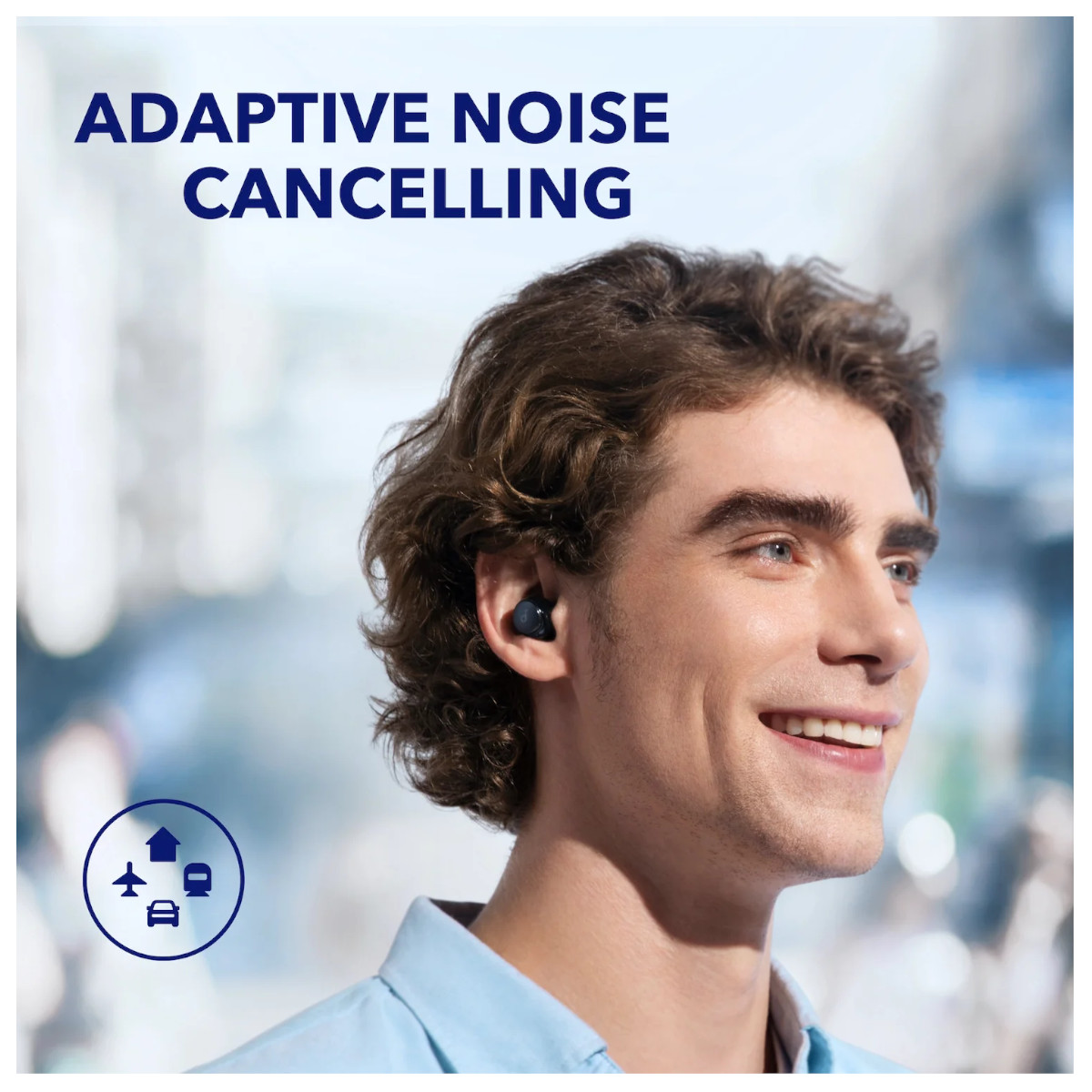 Foto 7 | Audífonos Inalámbricos Soundcore A40 50hr Cancelación Ruido Negro