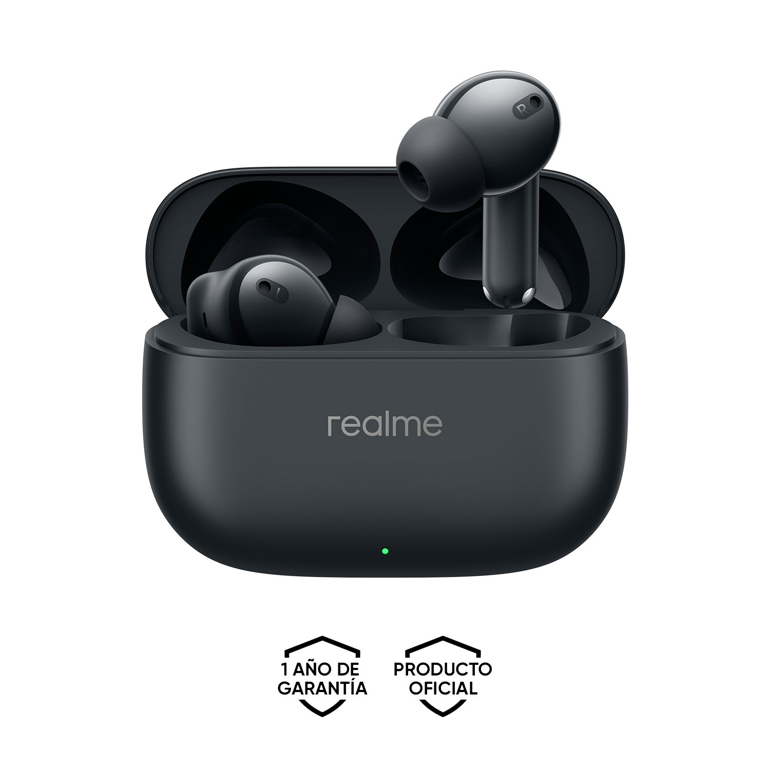 Foto 2 | Audífonos Realme Buds T310 Bluetooth con Cancelación de Ruido Negros