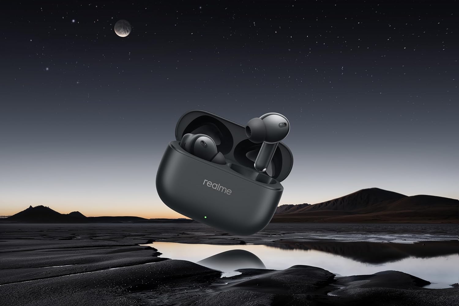 Foto 6 pulgar | Audífonos Realme Buds T310 Bluetooth con Cancelación de Ruido Negros