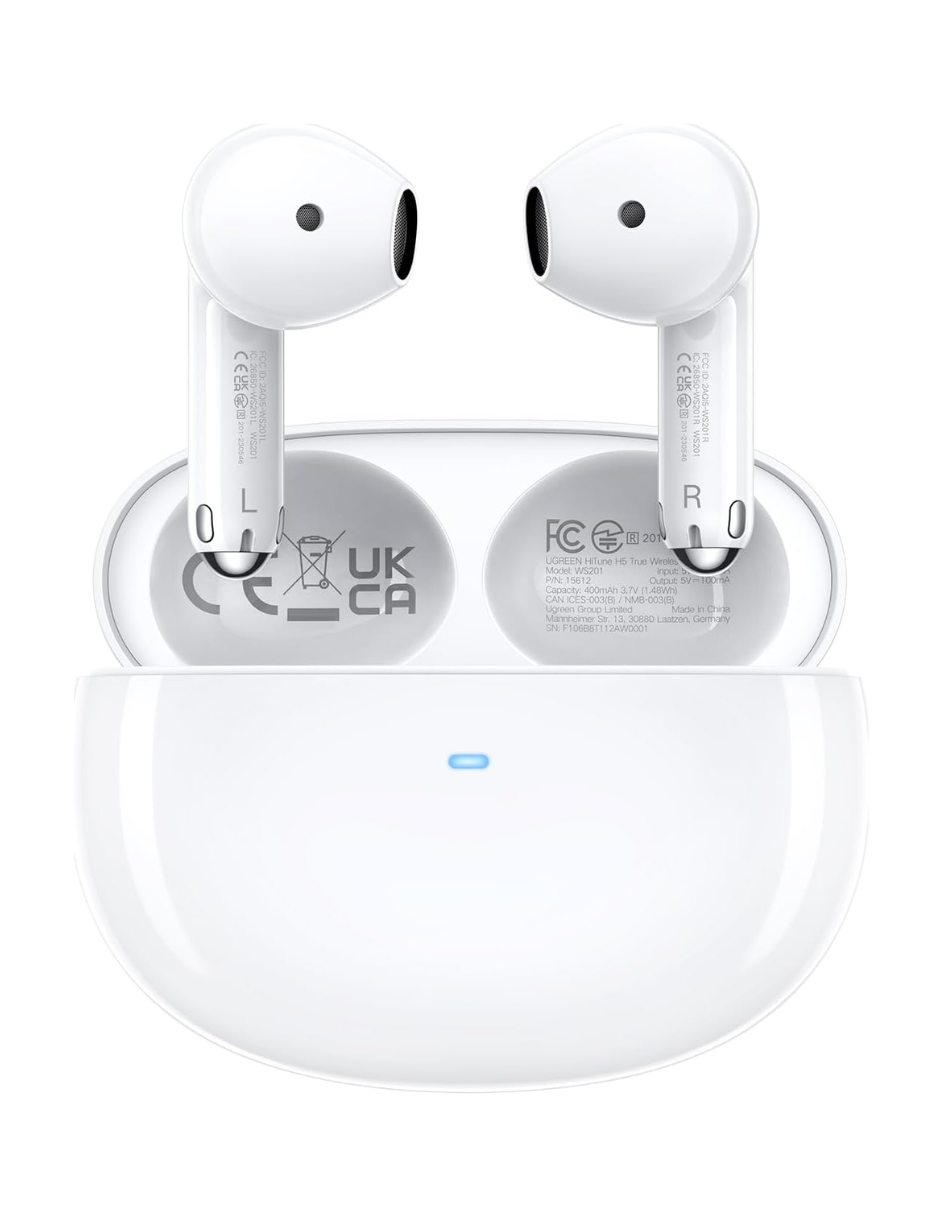 Foto 2 pulgar | Audífonos Inalámbricos Bluetooth 5.3 Ugreen In Ear Con Cancelación De Ruido Blancos