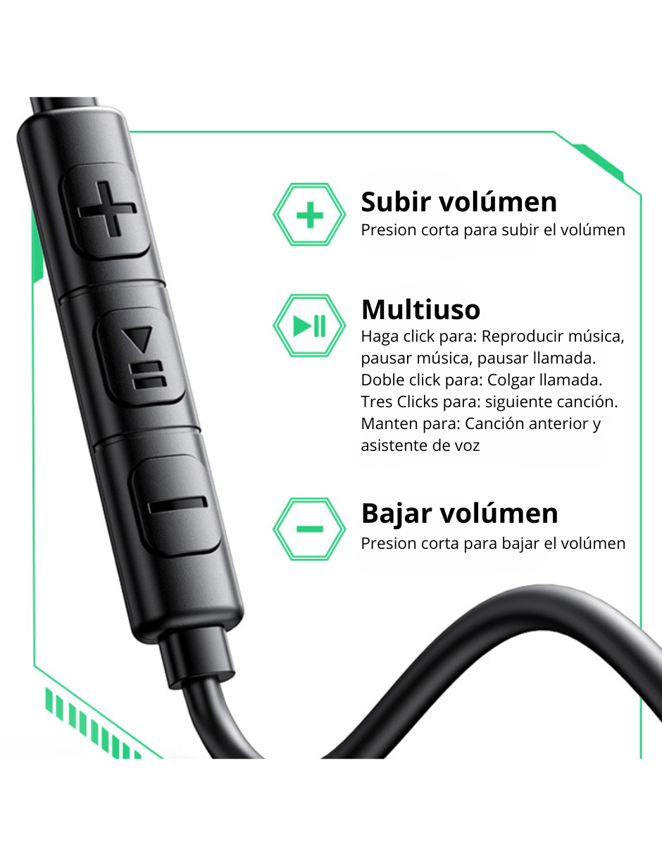 Foto 5 pulgar | Audifonos Jack 3.5mm Ep106 Ugreen Con Manos Libres 1.2m