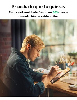 Foto 3 | Audífonos Inalámbricos Hitune T3 Pro Ugreen con Cancelación de Ruido