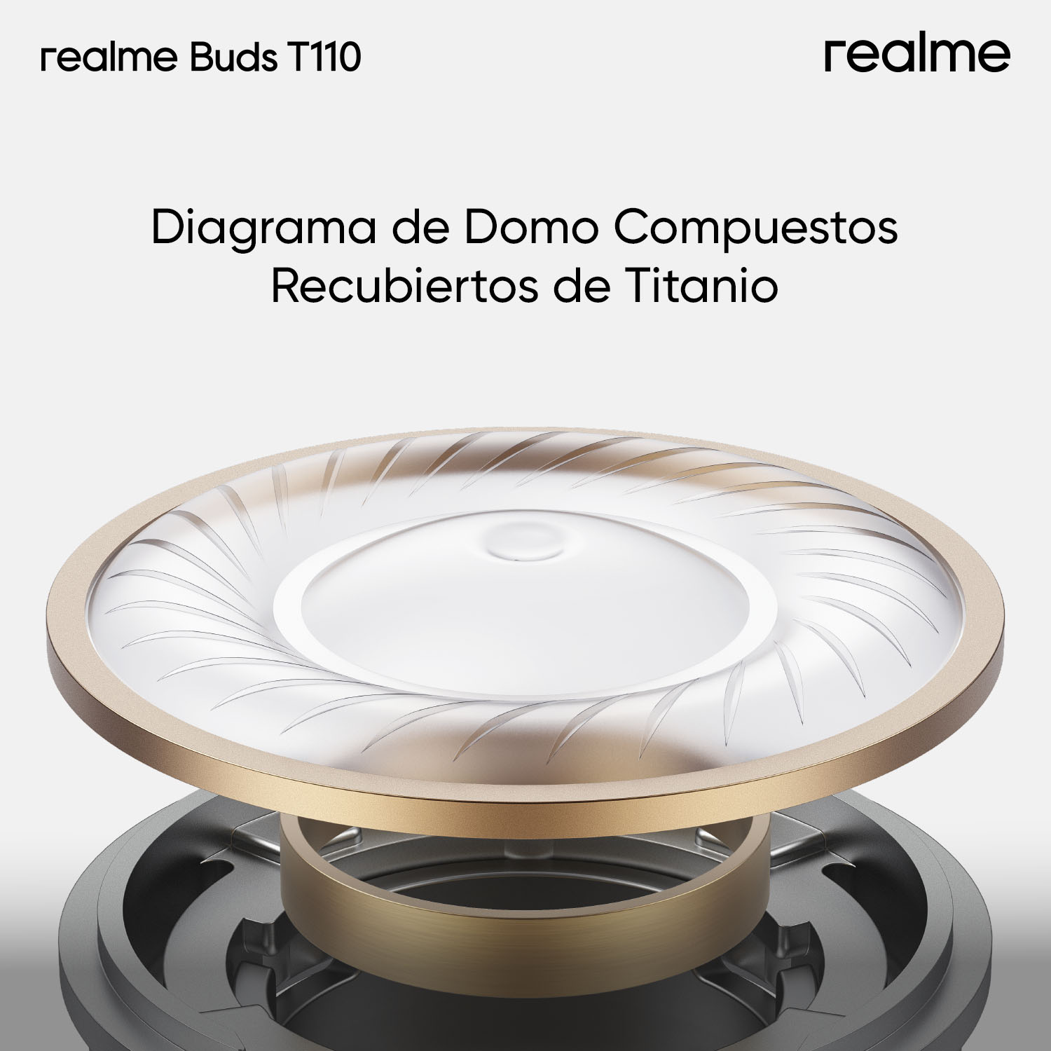 Foto 5 pulgar | Audifonos Realme T110 Bt 5.3 Enc Driver 10mm Batería 28h Control Táctil Ipx5 Azul