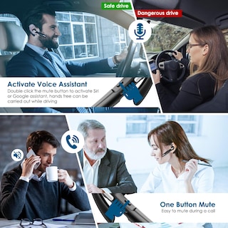 Foto 5 | Auriculares Inalámbricos Bluetooth Icomtofit con Micrófono Negro - Venta Internacional